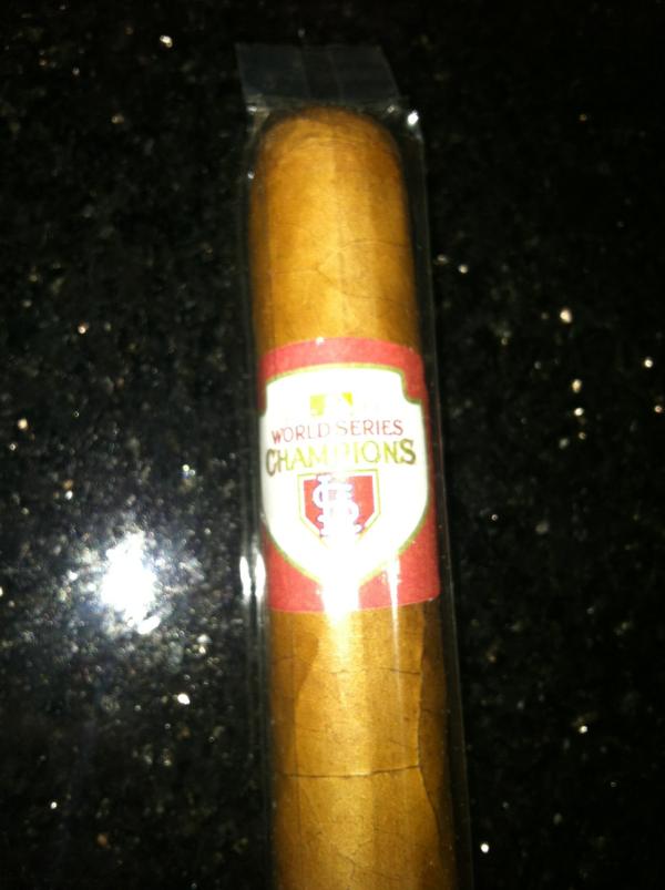 douglasstine's tweet photo. Best wife ever to send some world series champ cigars http://t.co/VtoRmBX7