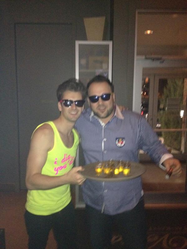LaVeritaDDO's tweet photo. Partying with the main rock star @michmanaras http://t.co/FC2YbSSS