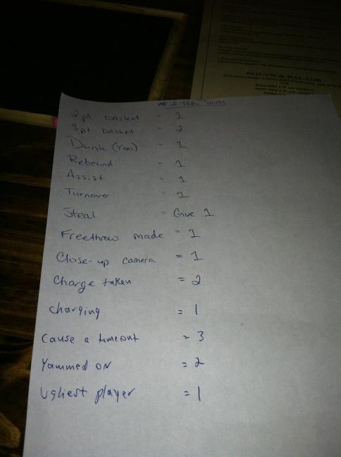 johnsubie's tweet photo. Rule board #jello4 http://t.co/ju2IdlGN