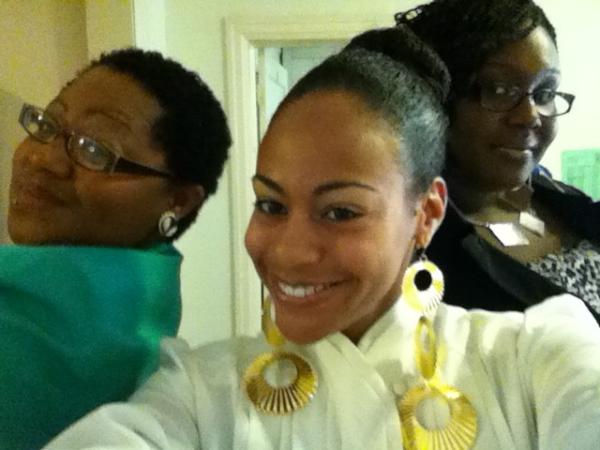 LittleMashell's tweet image. Me and @KrissyJai @TattedGrlsRSexy goin to the fashion show