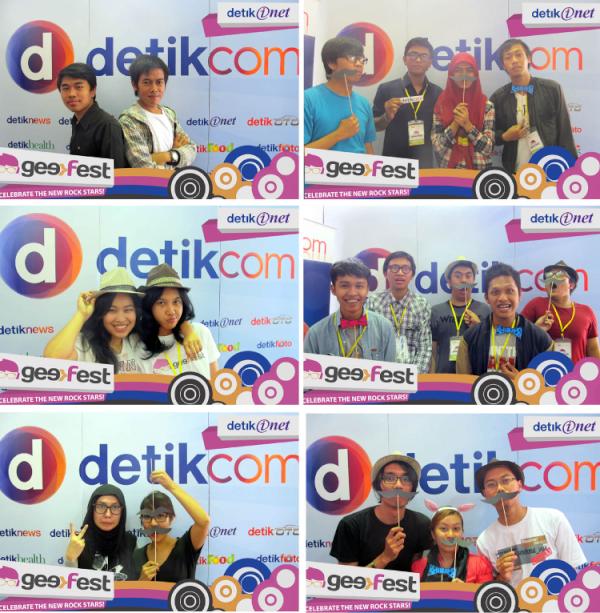 detikinet's tweet photo. Datang ke booth #InetOnGeekFest di @GeekFestID bareng teman2 kamu ya. Bisa dapat foto seperti mereka ini:) http://t.co/EHZqoNd1