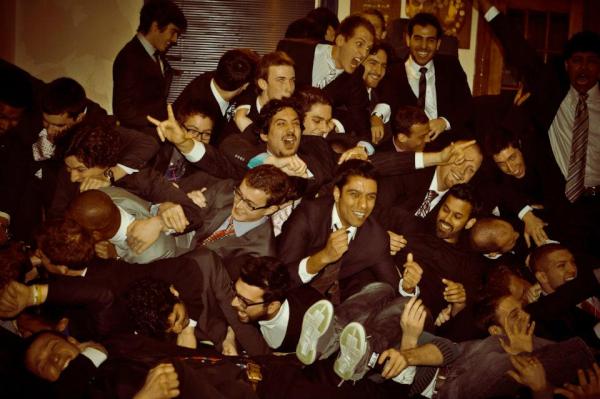 SWDMTL's tweet photo. Thanks to all PKP fraternity brothers and their gorgeous dates for an awesome end-of-year cellie at the PKP ABG formal http://t.co/xGAehh7S