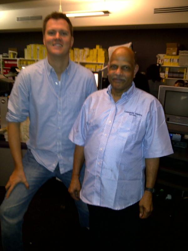 And look - to celebrate <a href="/dickwilkinson/">Dick Wilkinson</a> came dressed as me today okay #swag