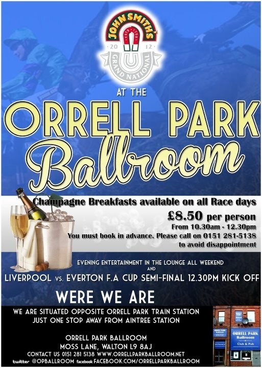 OPBallroom's tweet photo. #grandnational http://t.co/ptAloY1U