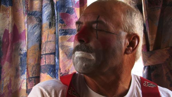muledaysdoc's tweet photo. Dale Woodard, Rodeo clown #muledays #documentary http://t.co/z5LmVOTR