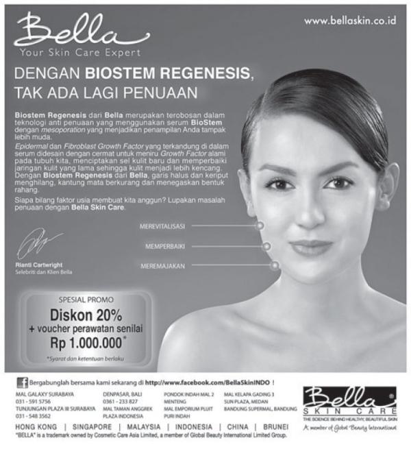 Bandung Sale On Twitter Bella Skin Care Promo Voucher Perawatan Senilai 1jt Di Bandung Supermall Http T Co Bv4dbnk0