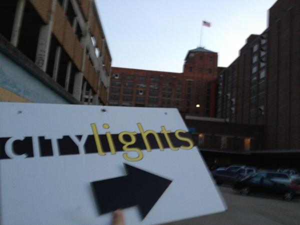 AtlResourceFdn's tweet photo. Excited to see the transformation of the old Sears into Ponce City Market with Jim Irwin this morning at CityLights! http://t.co/SBowy815