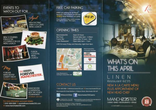 thePUSHWORKS's tweet photo. Lots of tasty promotions in the @MANCH235TER April What's on Guide - Full details in your letter box ;) http://t.co/jJ7R1bSn