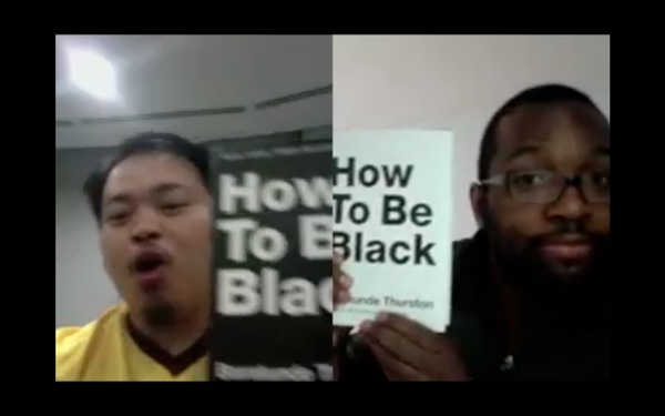 cerventus's tweet image. #howtobeblack with @baratunde