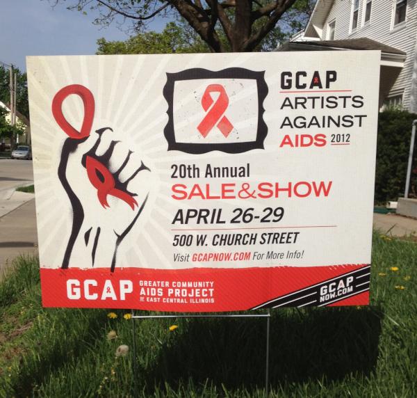 GCAP_AAA's tweet photo. Help us promote the event!  Yard signs available!  Email volunteer@gcapnow.com for info on how to pick one up! http://t.co/WyJPtaAK