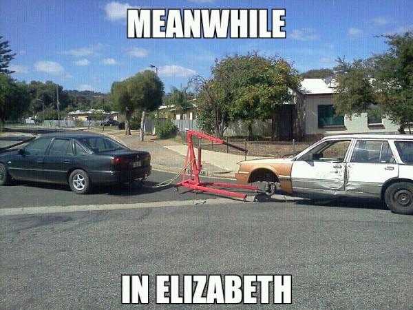 g_swift's tweet image. Nah mate, I know this cunt who'll tow it for  cheap aye. #thenorf #ghettosolutions