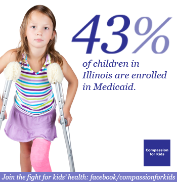 CompassionKids's tweet image. This photo says it all. RT &amp; help us stop Illinois from cutting healthcare for sick &amp; poor kids. #CompassionForKids