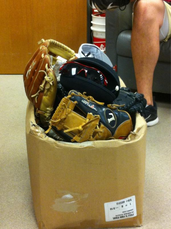 TylerRutledge's tweet image. Attn Players! At 1:30 tomorrow we will be hosting the 1st Annual Rain Delay Glove Sale #FSUTBT #TakeCareOfYourStuff