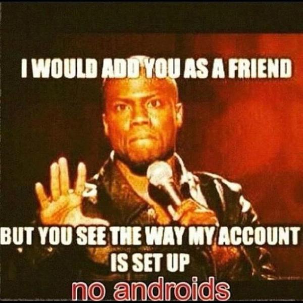 that1kidjr's tweet image. dont care much for this instagram shit, but a had to. haha #kevinhart #noandroid