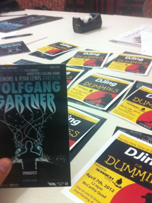 USCconcerts's tweet image. No guarantee you can be on the main stage headlining after you learn how to DJ though. #Springfest2012