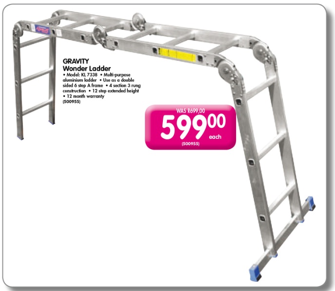 Ladders for sale makro deals