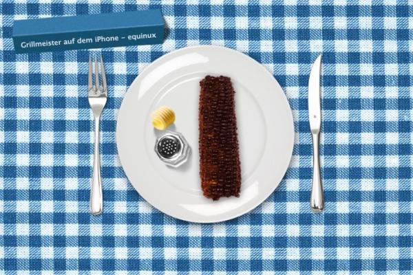 Man darf ja wohl auch mal Gemüse grillen. Hat sich mein iPhone heute auch gedacht bit.ly/barbq #Grillen
