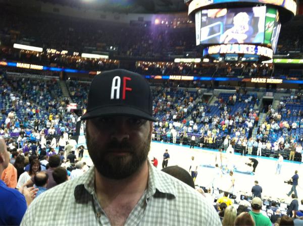 @actionfinder at the Hornets v Denver in #NOLA