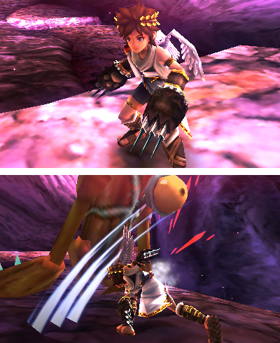 O Xrhsths 新 光神話 パルテナの鏡 Sto Twitter 神器 射爪ワイルドベア 手負いのクマの破壊的な腕力を再現した射爪 リーチが非常に短い上 射爪の中でもっとも足が遅い しかし打撃力は全神器の中でも指折り 弾の攻撃力も高いため おのずと敵に近づく 立ち回り