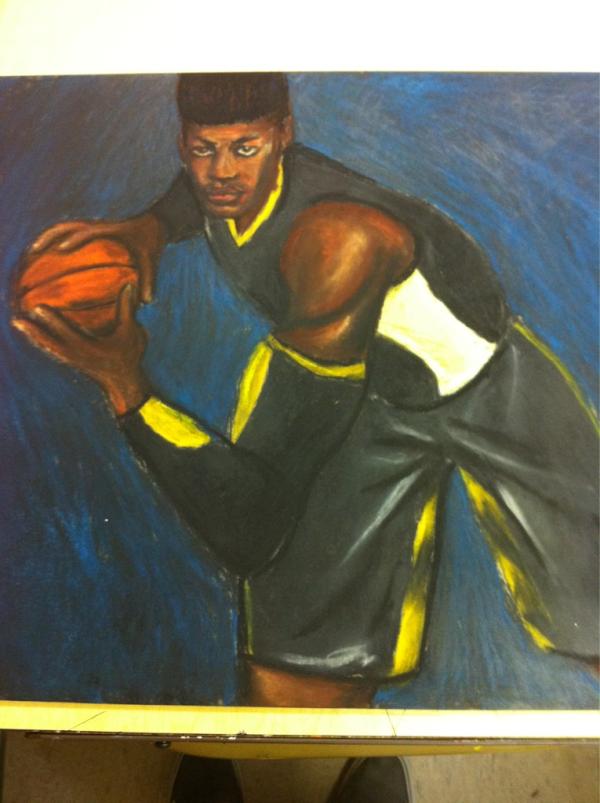 jbcarlile69's tweet photo. A picture I drew of my absolutely favorite high school basketball player @NerlensNoel3! #MadLove #RT #RT http://t.co/MtldcHQm