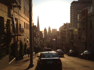 TommyK's tweet image. Not a bad way to get to work #SFmorning