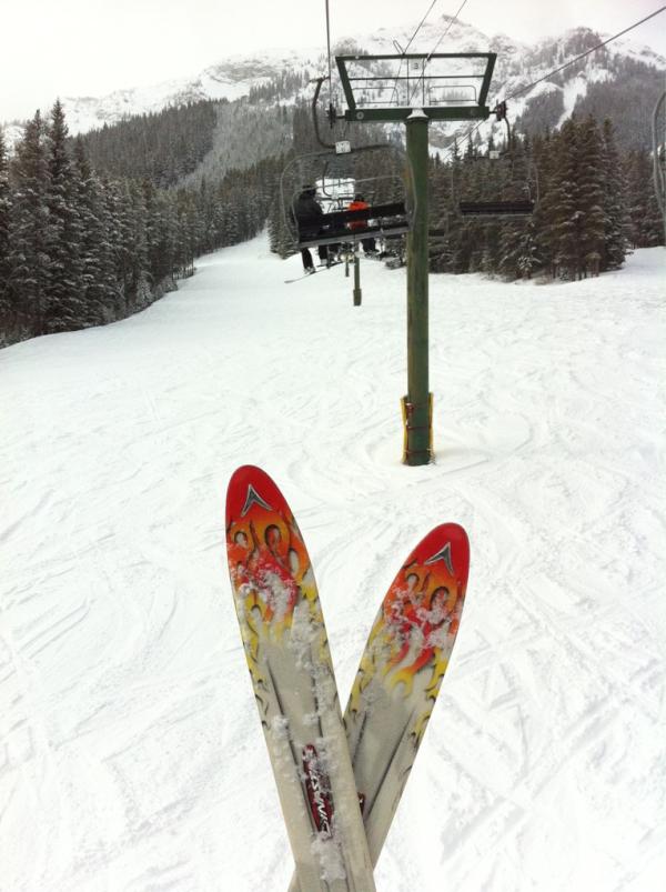 Welcome Spring?? <a href="/MtNorquay/">Mount Norquay</a> #shred ;)