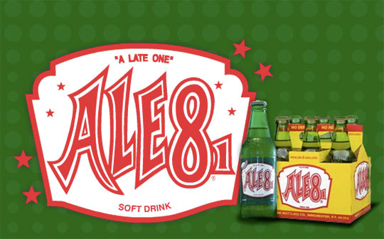 RFBurbank's tweet photo. Did you know Ale 8 is flavored with real ginger, has caffeine, and is from Kentucky? Grab "A Late One" you'll love it! http://t.co/sxYRclDO