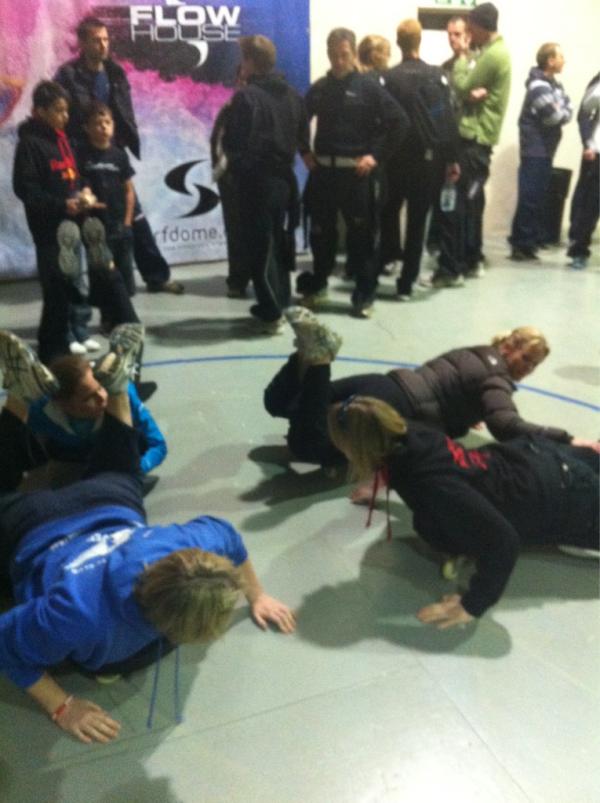 Bodyflight world challenge has started! Creeping the first round.