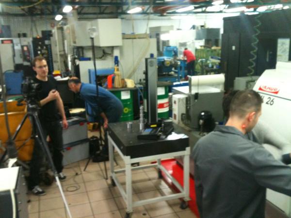 Le team en Shooting industriel !