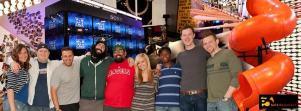 WeAreP3's tweet photo. Cave Dwellers of the MLB Fan Cave http://t.co/j9PXxiXT