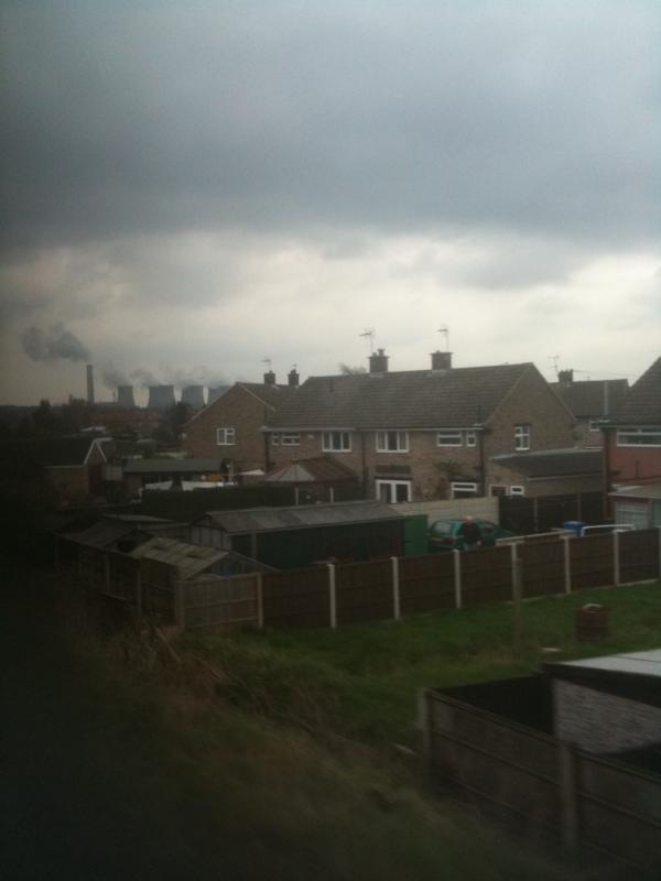 christoffler's tweet image. Derby from train #ttest here we go