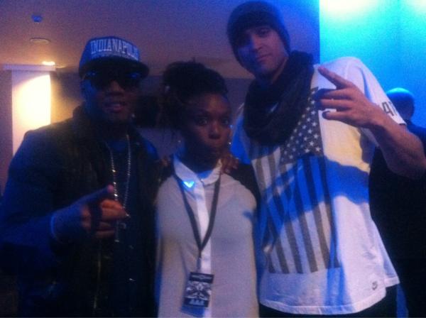 flawlessUK's tweet photo. "@RhimesLecointe: After the O2 choreographers from @flawlessUK @Diversity_Tweet @BoadiceaCrew :) http://t.co/Ax5Nr2ZD"