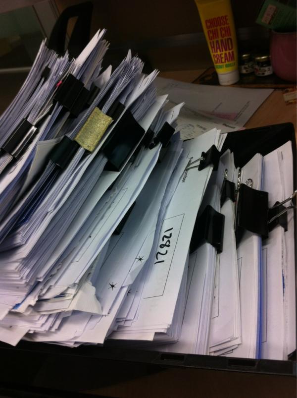 @kelsienabben So.... There's a little bit of filing to do.. #itsoutofcontrol