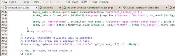 ary3ss's tweet image. Trouvé dans le code de #Tuleap : &quot;I&apos;m @nterray and I approve this hack&quot;. Ben bravo ^^