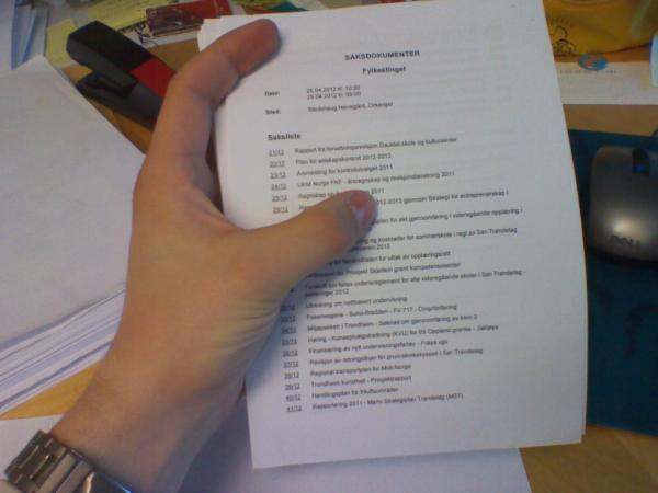 rokje's tweet image. Hvordan halvere #stfk sitt papirforbruk uten dyre ipadinnkjøp?