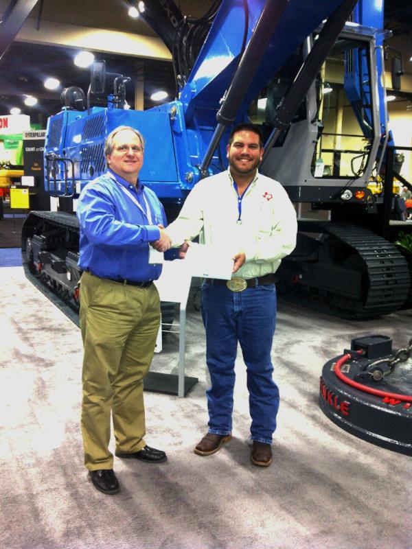 Congratulations to Jeremy Davis of Heil of Texas! Jeremy is the winner of our iPad 2 drawing at #ISRI! #BeMore