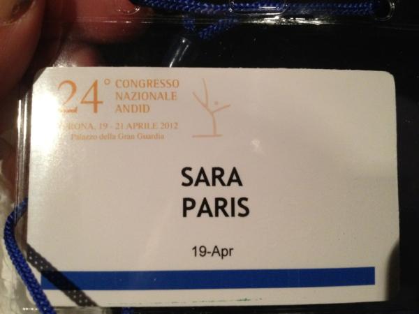 SaraSaraParis's tweet image. Come all&apos;asilo quando in gita ti devi mettere il cartellino di riconoscimento! #andid #dietician #Verona