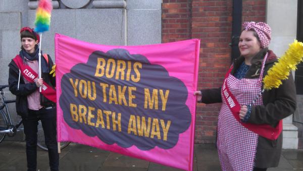 MWhalan's tweet image. “@ClimateRush: Boris you take my breath away #springclean2012 http://t.co/pDD1MW8z” Very clever!