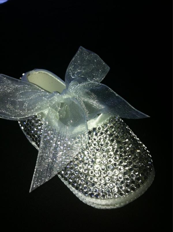 Baby Swarovski shoes x x x