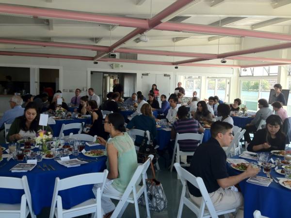 Great crowd here at MetWest lunch!
