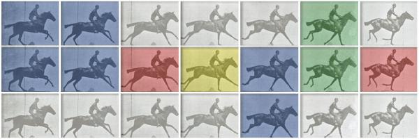 Google's tweet image. via @googledoodles Horsing around w/ an animated doodle for master of motion Eadweard Muybridge - google.com