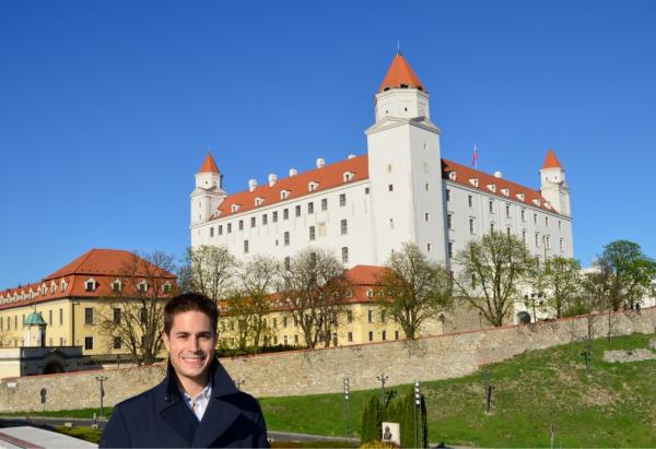 DJBello4's tweet photo. @favorablementn  Still in Bratislava, Slovakia. Very sunny and pretty!  Heading back ti London tomorrow night! http://t.co/jF656Yud