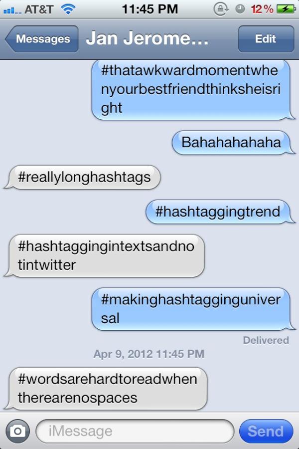 ilovemynoodles's tweet image. #hashtagaddiction #thatawkwardmomentwhenyoucanstophastagging #universalhashtagging #funtimes #adultproblems