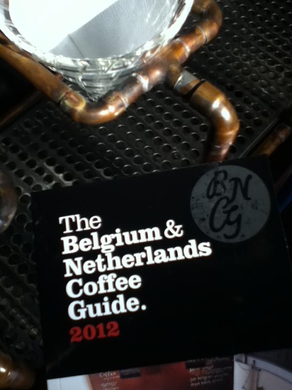 normocoffee's tweet image. @koffiejuf Thanks for the nice work! #thebelgiumandnetherlandscoffeeguide is goed ontvangen..