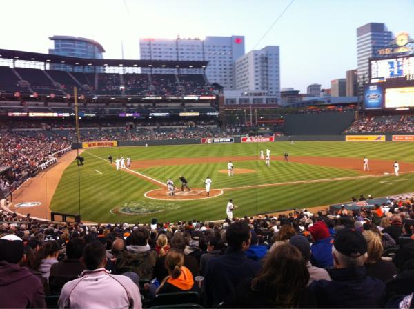 NickBerti11's tweet image. View from our seats. These aren't really our seats. #playingthesystem