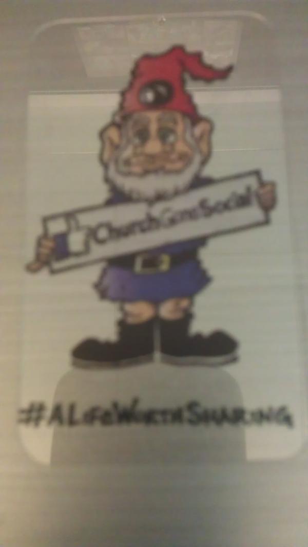 Alexandarismom's tweet photo. Ask me about my Gnome! 
#churchgonesocial #alifeworthsharing http://t.co/ujxnOKFO