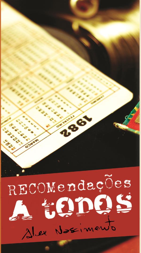 jobimnatal's tweet photo. Amanhã, 12, no Bella Napoli, tem o relançamento do livro 'Recomendações a Todos' de Alex Nascimento a partir das 19h! http://t.co/VsgSOI5U