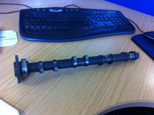 shervintab's tweet image. New (used) camshaft has arrived. #projectfalcon