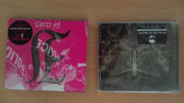 Die ersten CDs kamen an. Freut euch auf Reviews. 2/10 #architects #every_time_i_die #music