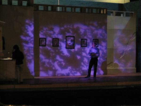 scottelevine's tweet image. Lighting focus has begun! #INSPECTOR @BostLyricOpera